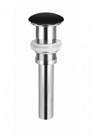 Донный клапан Ceramica Nova Element2 CN2000MB с системой "клик-клак", черный матовый