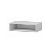 Полка Am.Pm GEM M90OHX0750WG 75 open-space для тумбы, белый глянец Полка Am.Pm GEM M90OHX0750WG 75 open-space для тумбы, белый глянец