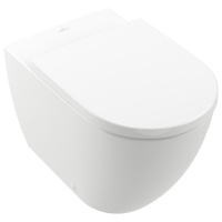 Унитаз приставной Villeroy & Boch Subway 3.0 4671T0R1 с TwistFlush, альпийский белы