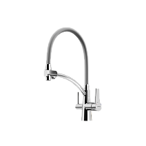 Смеситель для кухонной мойки Sancos Eri SC4001CH хром/серый Смеситель для кухонной мойки Sancos Eri SC4001CH хром/серый