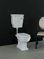 Унитаз ArtCeram Hermitage HEV002 01;00 с низким бачком, белый глянцевый Унитаз ArtCeram Hermitage HEV002 01;00 с низким бачком, белый глянцевый