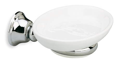 Мыльница Stil Haus Smart SM09(08-BI) хром/белый