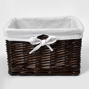 Плетеная корзина WasserKRAFT Alme WB-150-M коричневый