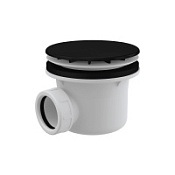 Сифон для поддона AlcaPlast A49BLACK  черный
