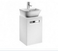 Тумба с раковиной Roca Gap ZRU9302735 45 см, белая