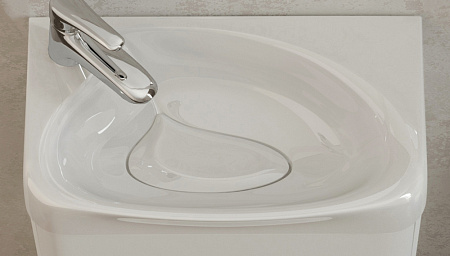 Мебельная раковина Velvex Bio 40 белая