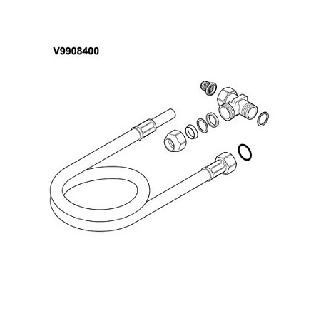 Комплект для подключения Villeroy & Boch ViConnect V9908400