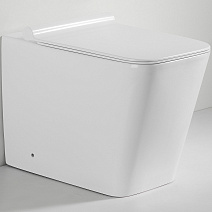 Унитаз приставной beWash Kraft BKFSR005560 с системой микролифт, белый глянцевый