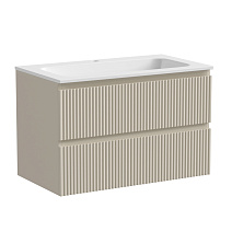 Тумба с раковиной Sancos Snob R 80 SNR80CE Beige Soft