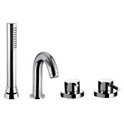 Смеситель Palazzani Idrotech 12108910 на борт ванны, на 4 отверстия, хром