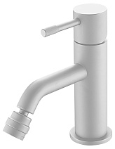 Смеситель Boheme Uno 466-MW для биде, белый матовый