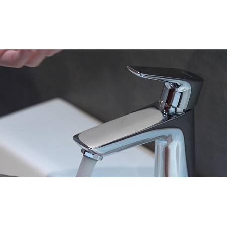 Смеситель Hansgrohe Talis E 71710670 для раковины, черный матовый