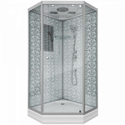 Душевая кабина Niagara Lux 7702DW 100х100 см, белый Душевая кабина Niagara Lux 7702DW 100х100 см, белый