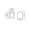 Крышка-сиденье VitrA S50 801-003-003 без микролифта - фото 2