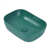 Раковина накладная ABBER Rechteck AC2200MBG темно-зеленый матовый