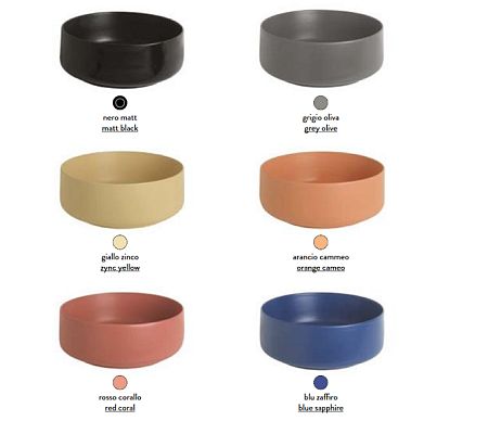 Раковина ArtCeram Cognac COL003 16;00 55 blu zaffiro