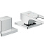 Смеситель Hansgrohe Metropol 74548000 на борт ванны, хром - фото 1