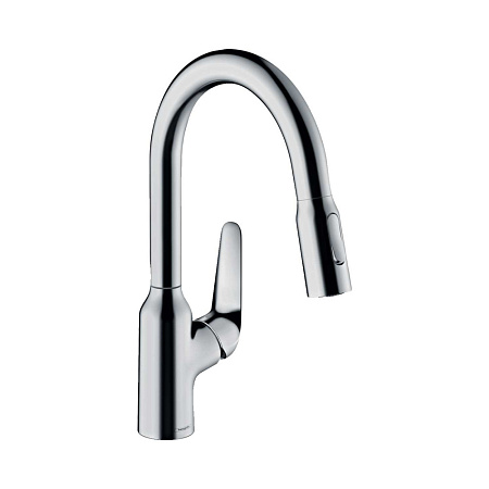 Смеситель Hansgrohe Focus 71801000 для кухонной мойки, хром