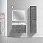Мебель для ванной Vincea Mia Slim VMC-2MC900S1BT 90 подвесная, 2 выкатных ящика, Beton