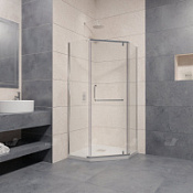 Душевой уголок RGW Passage 35088100-11 100x100x195 прозрачное/хром