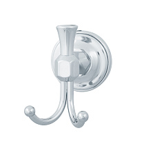 Крючок Migliore Fortuna 27709 двойной, хром