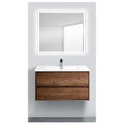 Мебель для ванной BelBagno Kraft KRAFT-900-2C-SO-RT 90 rovere tabacco