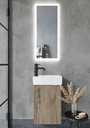 Зеркало Sancos Polo PL35 35х80 с подсветкой