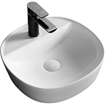 Раковина накладная Ceruttispa СТ9568 40x40 белый