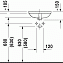 Мебельная раковина Duravit DuraStyle 0373370000  40 - фото 3