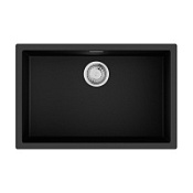 Кухонная мойка Omoikiri Yamakawa 75T-U/I-BL 45.6x75.6x20 черный