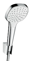 Душевая лейка Hansgrohe Croma Select Е 26412400 белый/хром Душевая лейка Hansgrohe Croma Select Е 26412400 белый/хром