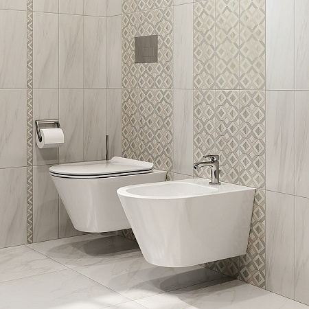 Биде подвесное Kerama Marazzi Modern PLM.bidet.02 белый глянцевый