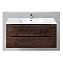 Тумба с раковиной BelBagno Etna ETNA-1000-2C-SO-RW-P 100 Rovere Moro