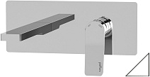 Смеситель Paffoni Tilt TI105BO для раковины, белый