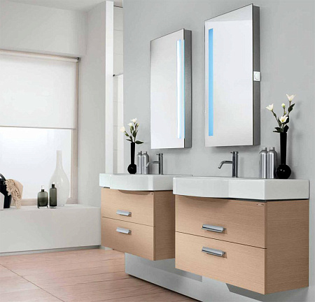 Зеркало Berloni Bagno SQ411SX 50 с подсветкой L