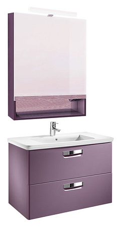 Тумба с раковиной Roca Gap ZRU9302741 70 см, фиолетовая