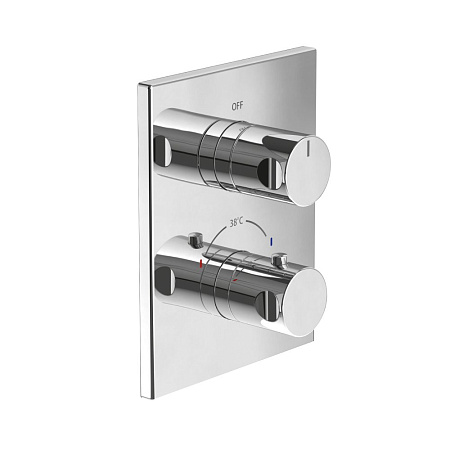 Термостат Villeroy & Boch TVD00065200061 для душа, хром