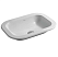 Раковина  Azzurra Glaze GLZ 69x38/IN bi*0  GLLT06938000BI (GLZ 69x38/SP bi)
