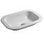 Раковина  Azzurra Glaze GLZ 69x38/IN bi*0  GLLT06938000BI (GLZ 69x38/SP bi)