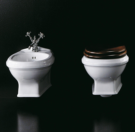 Биде подвесное Simas Arcade AR 843 bia с 1 отверстием под смеситель, белый