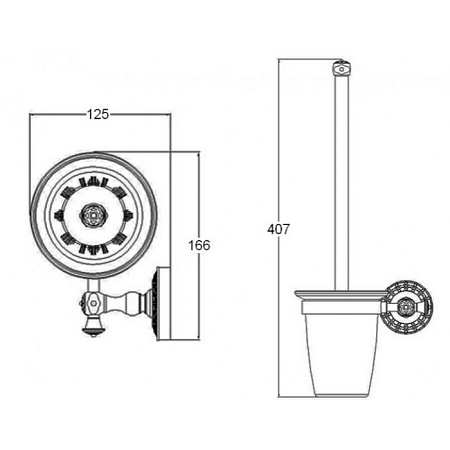 Ершик Zorg Antic AZR 10 SL серебро