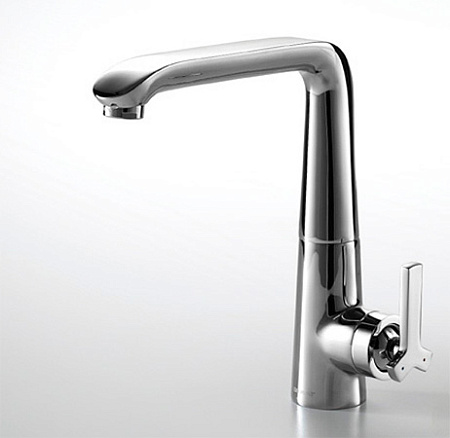 Смеситель Bravat Waterfall F773107C для кухонной мойки