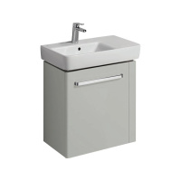 Тумба с раковиной Geberit Renova Compact 862066000 65 светло-серый