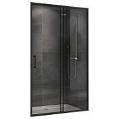 Душевая дверь ABBER Schwarzer Diamant AG30110B5 110x190 прозрачное/черный