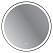 Зеркало Cezares Cadro CZR-SPC-CADRO-700-LED-TCH-WARM 70.7x70.7x3