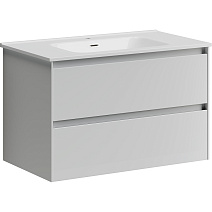 Тумба под раковину Sancos Cento 80 CN80W белый глянцевый Тумба под раковину Sancos Cento 80 CN80W белый глянцевый