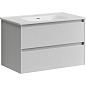 Тумба под раковину Sancos Cento 80 CN80W белый глянцевый