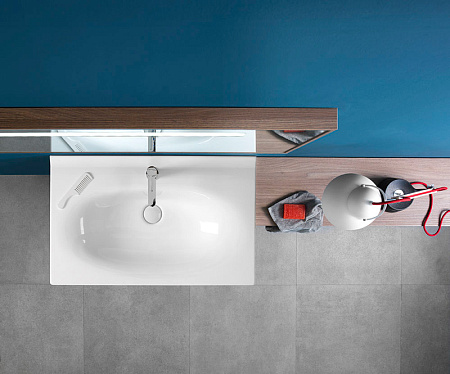 Раковина Hatria Le Fiabe Y1AB01 81х48.5 белый