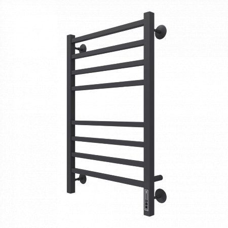 Полотенцесушитель электрический Terminus Ватикан П8 500х800  КС 9005 матовый  черный