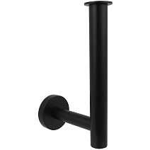 Держатель запасного рулона Aquatek AQ4007MB черный матовый